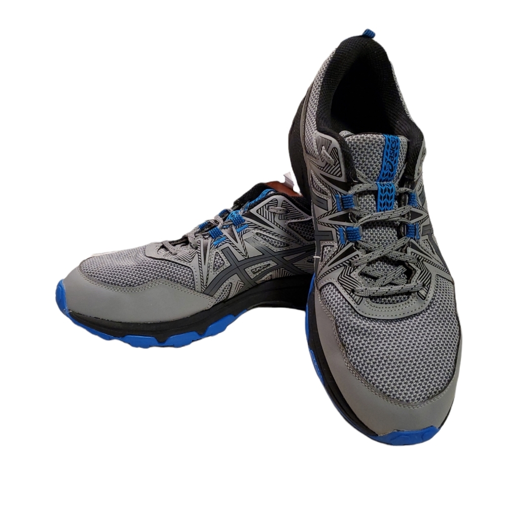 ASICS GEL-VENTURE 8 Men's Trail Running Shoes Size 10 Blue Gray - Picture 4 of 7